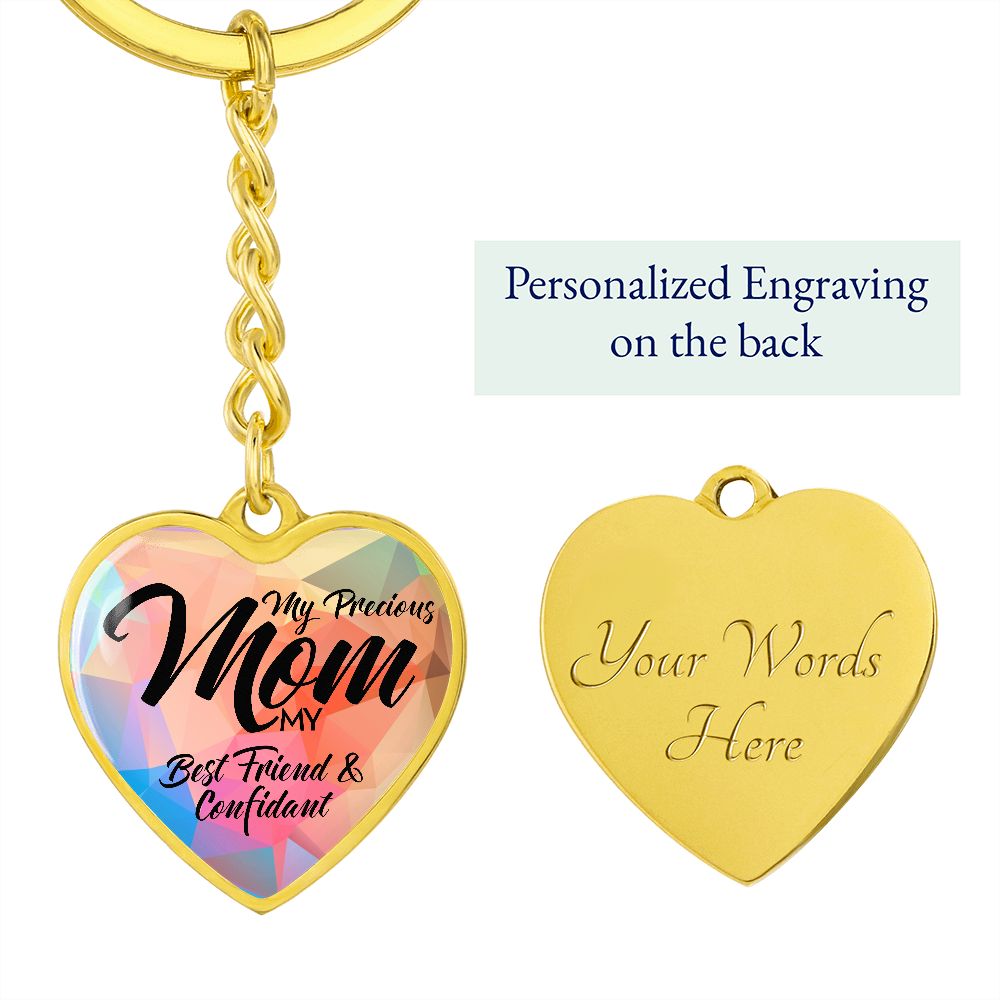 Precious Mom-Keychain