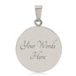Rhythm of My Heart Necklace-CIrcle