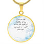 Rhythm of My Heart Necklace-CIrcle