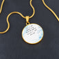 Rhythm of My Heart Necklace-CIrcle