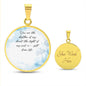 Rhythm of My Heart Necklace-CIrcle