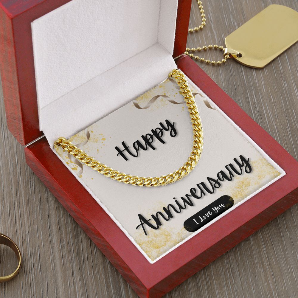 Happy Anniversary-Cuban Link
