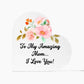 Amazing Mom (Heart)