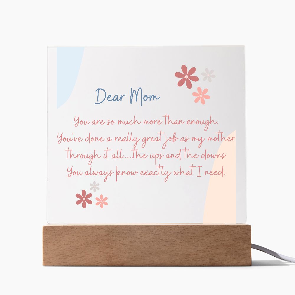 Dear Mom