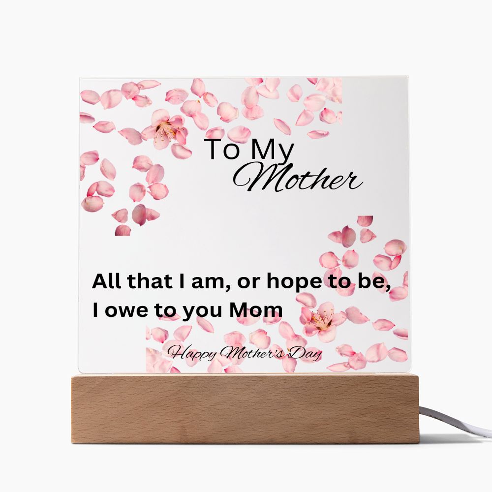 To My Mother