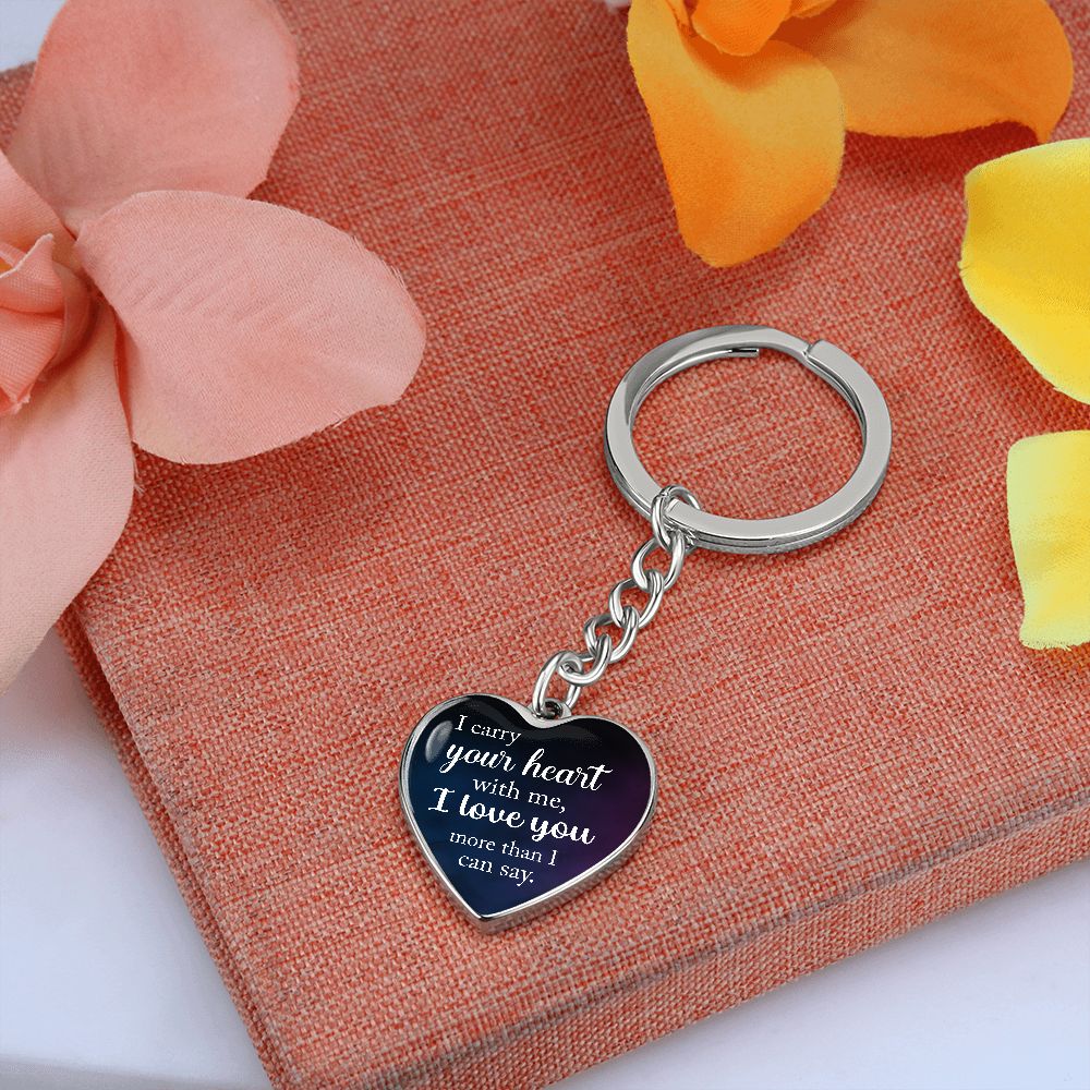 Carry Your Heart Keychain