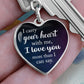 Carry Your Heart Keychain