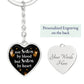 Sisters By Heart Keychain