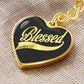Blessed Heart Keychain