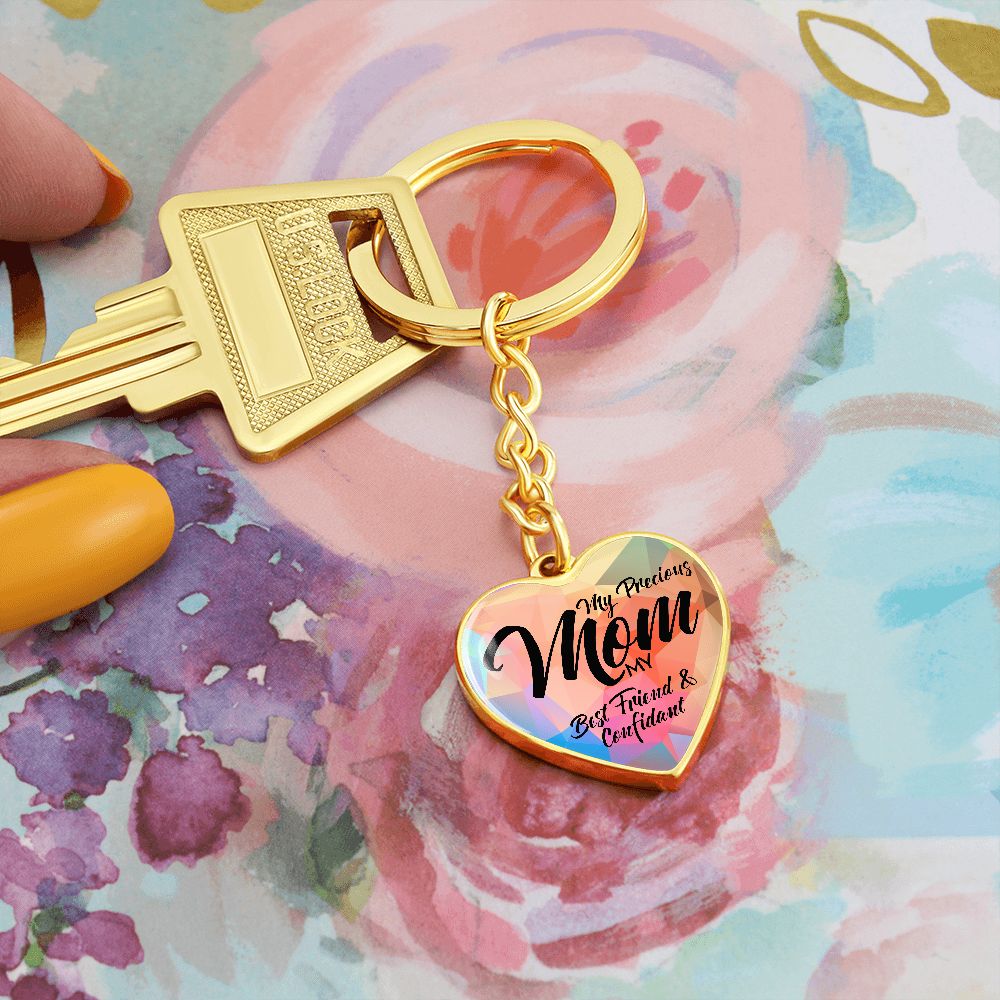 Precious Mom-Keychain