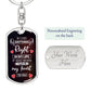 I Gave My Heart to You Keychain