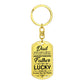 Lucky to have a Dad like You-Keychain