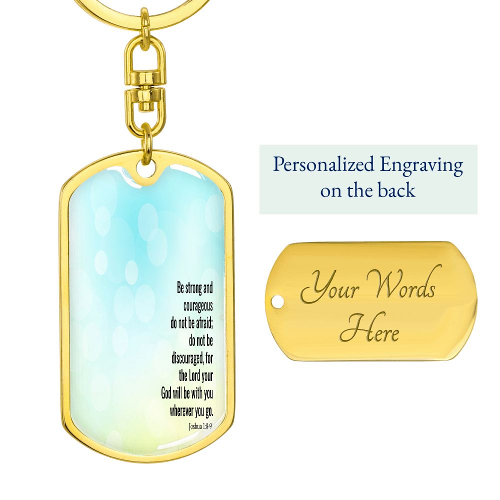 Be Strong Keychain