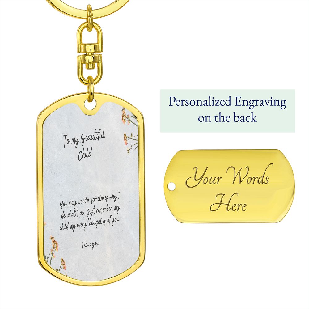 My Beautiful Child (Keychain)