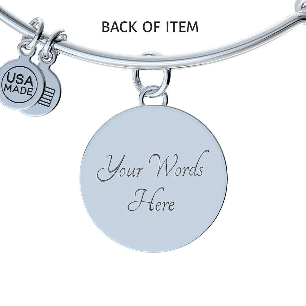 Best Mom Ever Circle-Bangle