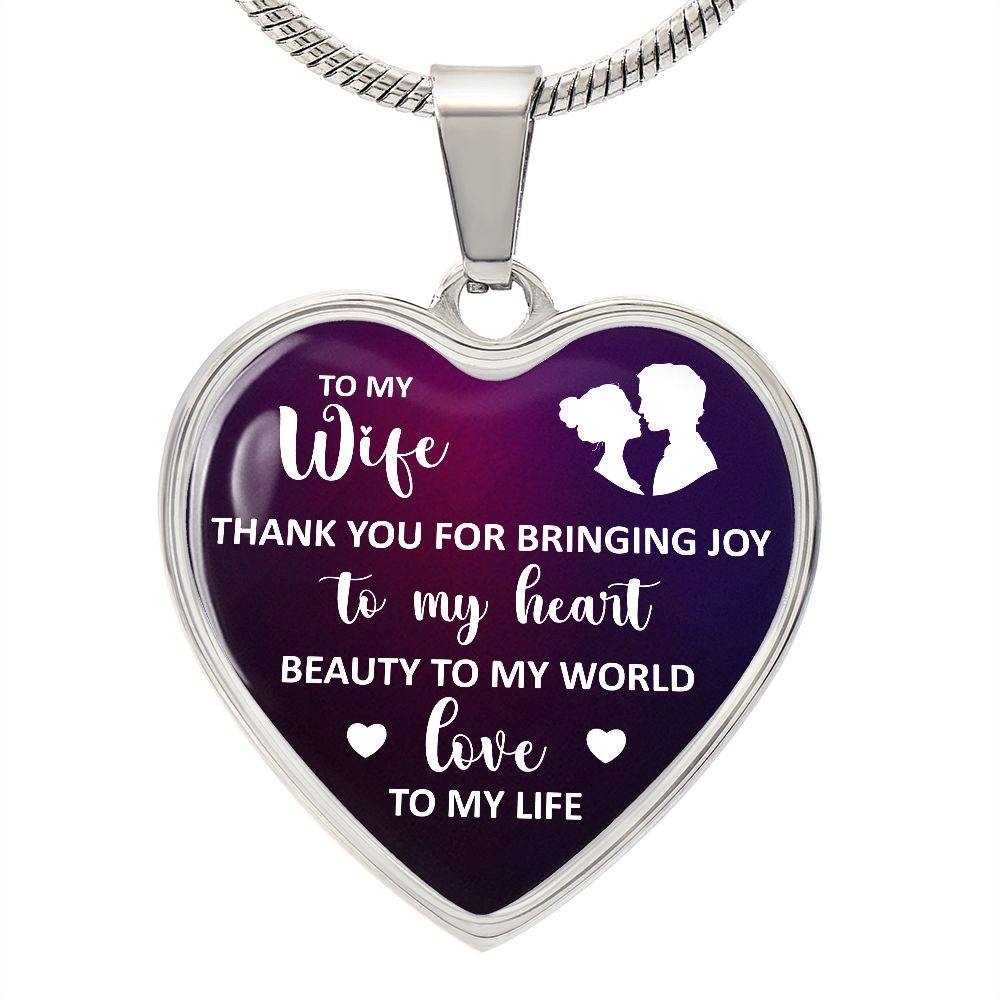 To My Wife-Necklace