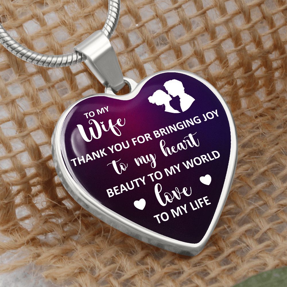 To My Wife-Necklace