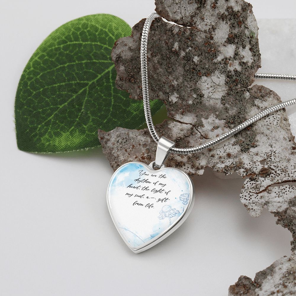 Rhythm of My Heart Necklace-Heart