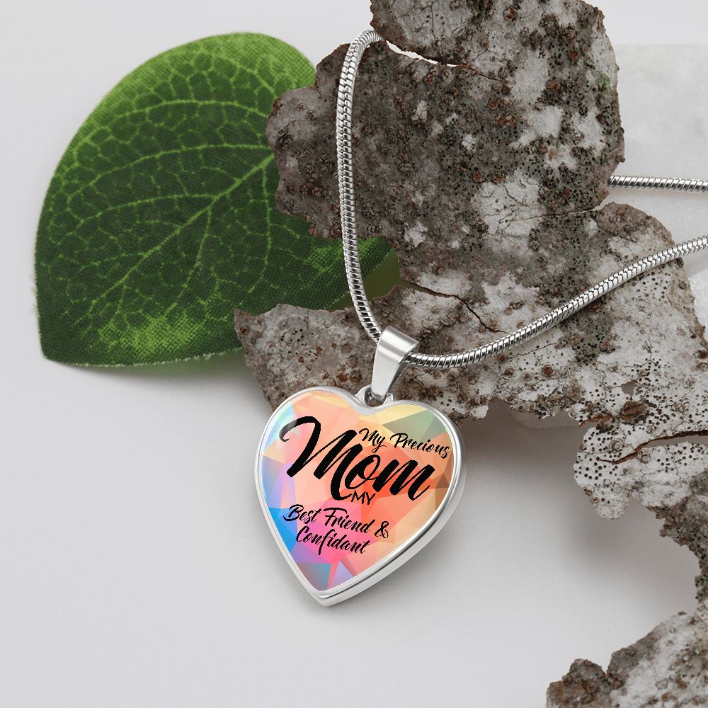 Precious Mom Necklace-Heart