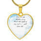 Rhythm of My Heart Necklace-Heart