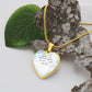 Rhythm of My Heart Necklace-Heart