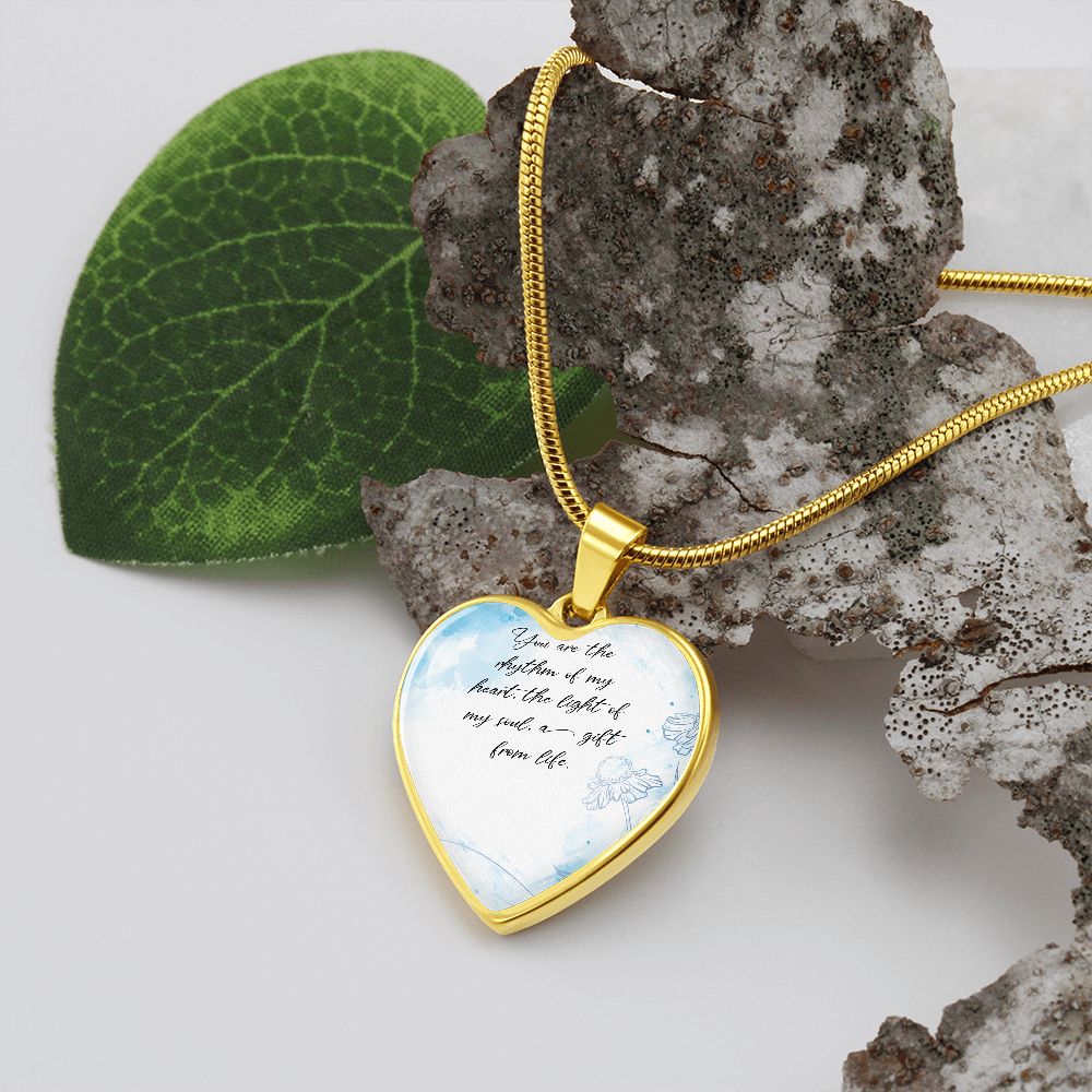 Rhythm of My Heart Necklace-Heart