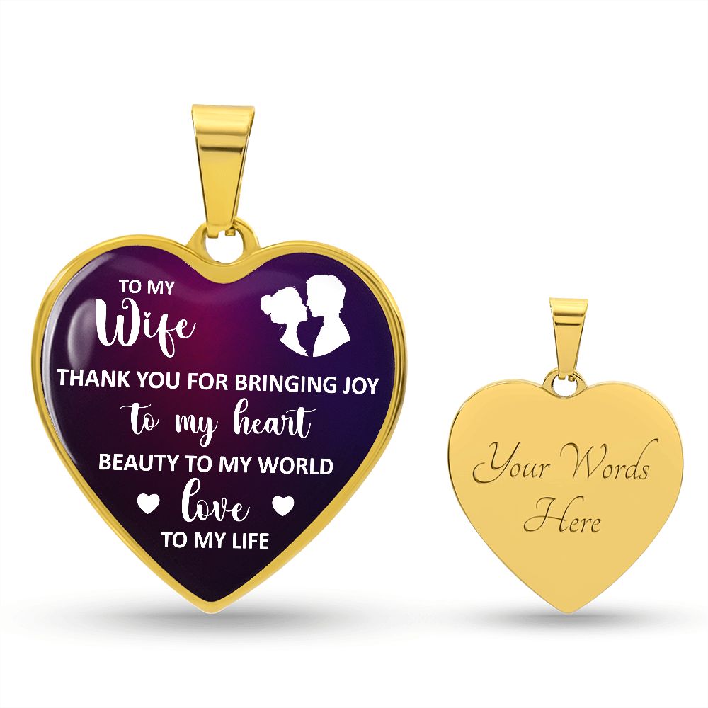 To My Wife-Necklace