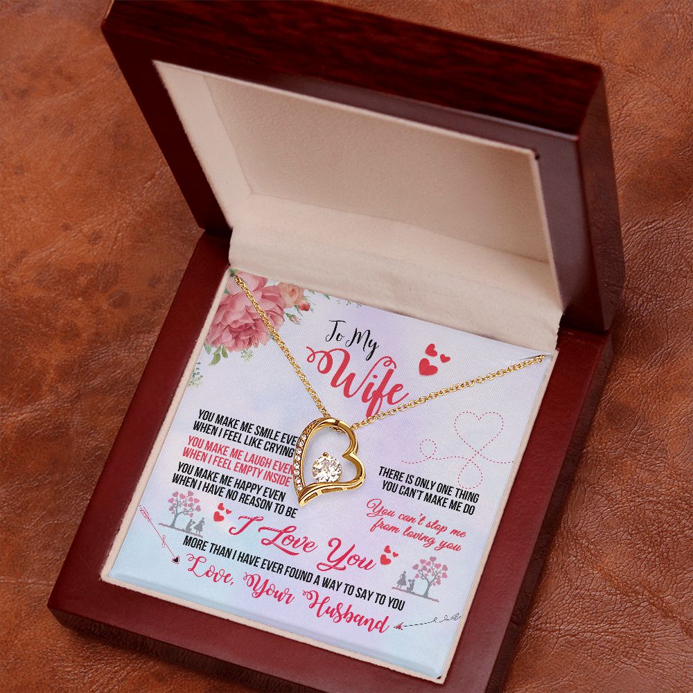 To My Wife - You Make Me Happy - Necklace