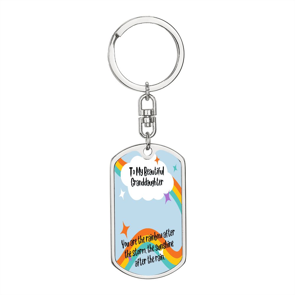 My Beautiful Granddaughter (Keychain)