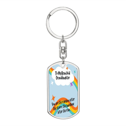 My Beautiful Granddaughter (Keychain)