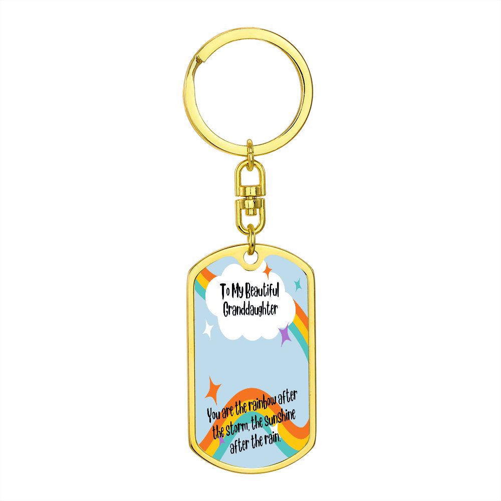 My Beautiful Granddaughter (Keychain)
