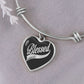 Blessed Heart Bangle