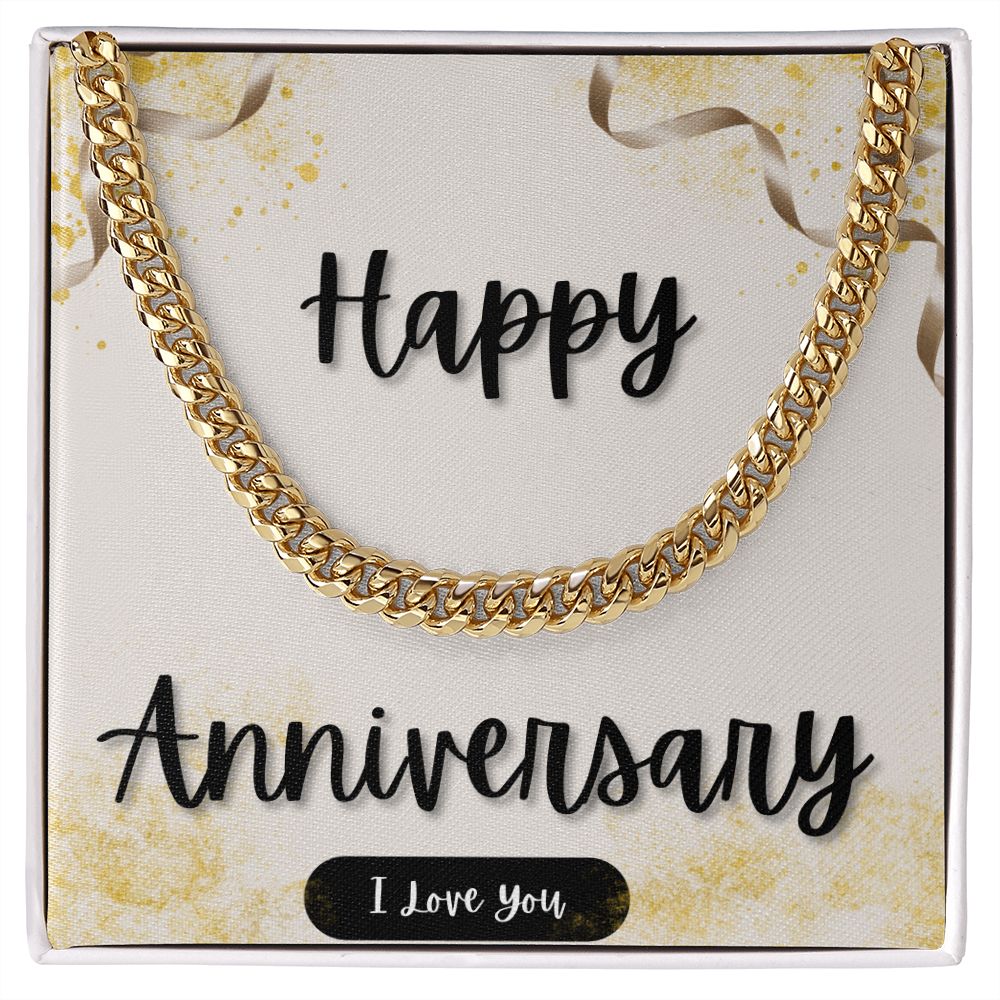 Happy Anniversary-Cuban Link