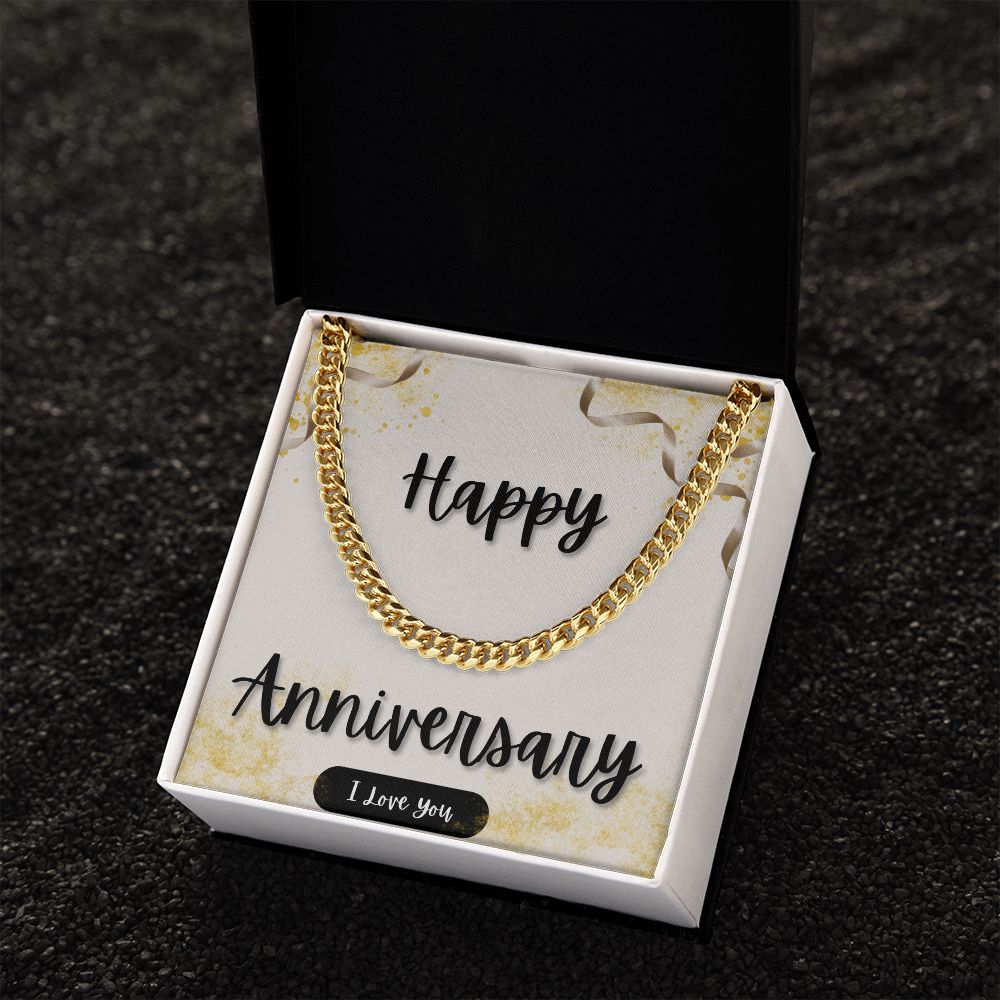 Happy Anniversary-Cuban Link