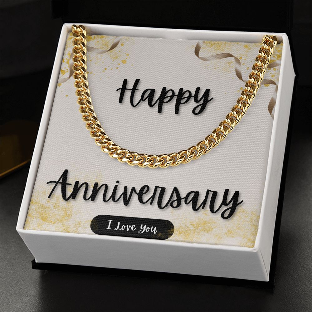 Happy Anniversary-Cuban Link