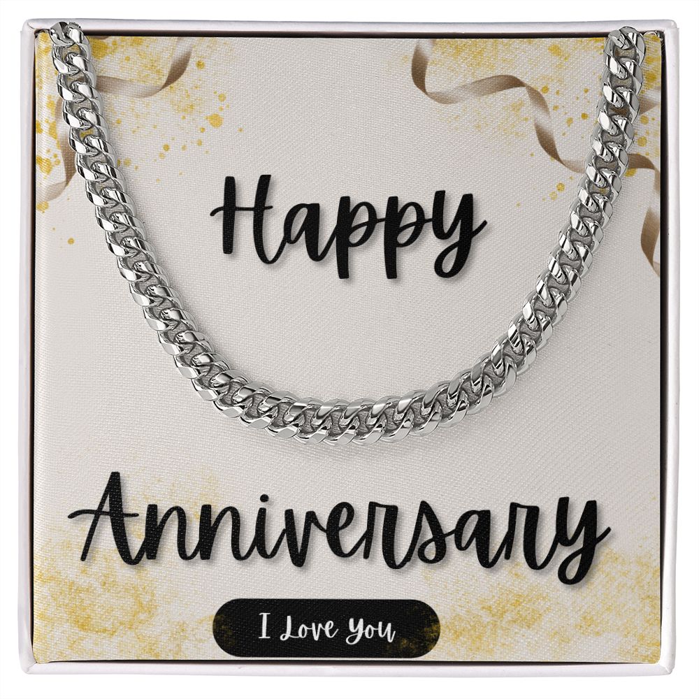 Happy Anniversary-Cuban Link