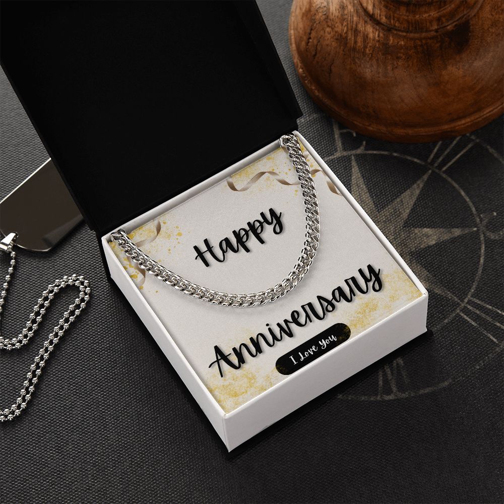 Happy Anniversary-Cuban Link