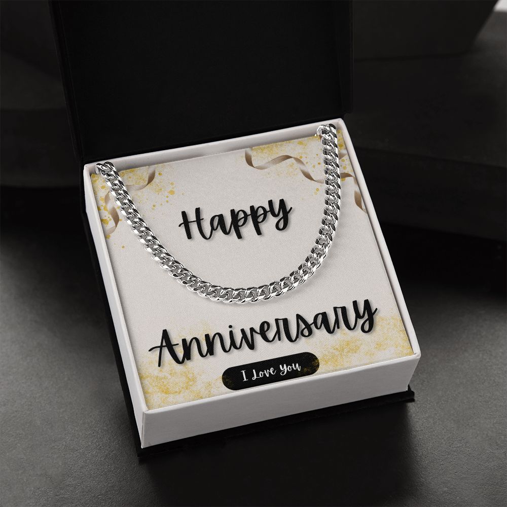 Happy Anniversary-Cuban Link