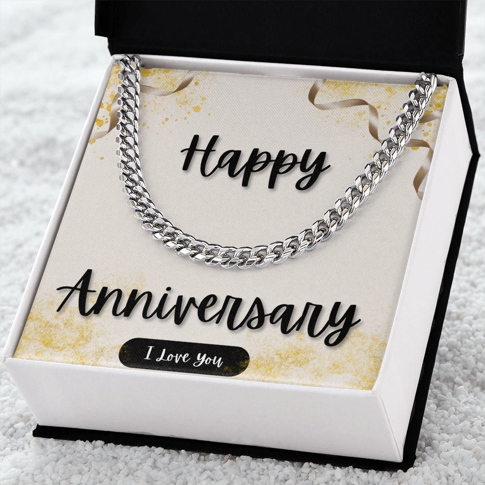 Happy Anniversary-Cuban Link