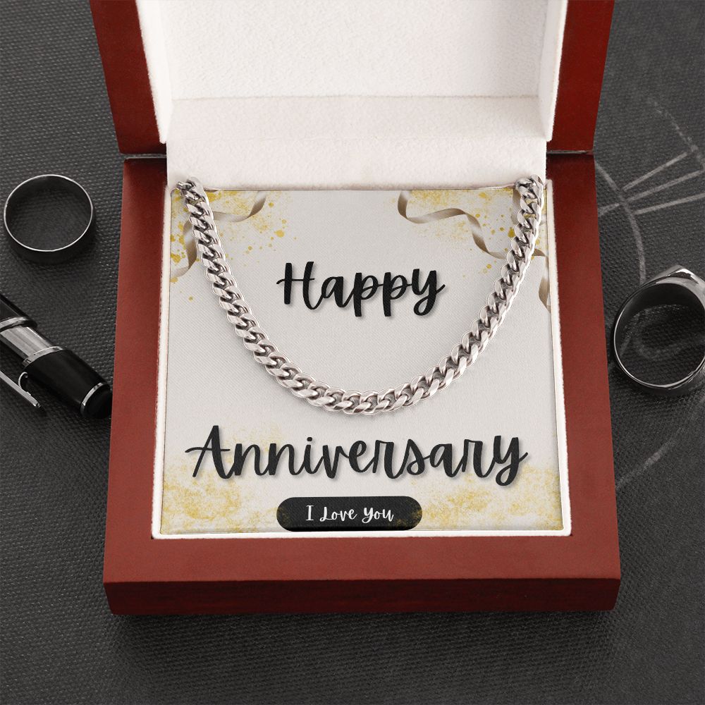 Happy Anniversary-Cuban Link