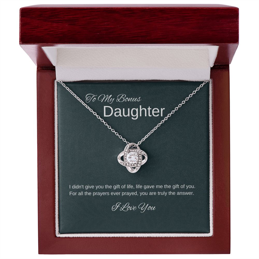 To My Bonus Daughter