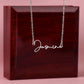 Signature Lace Necklace