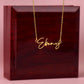 Signature Lace Necklace