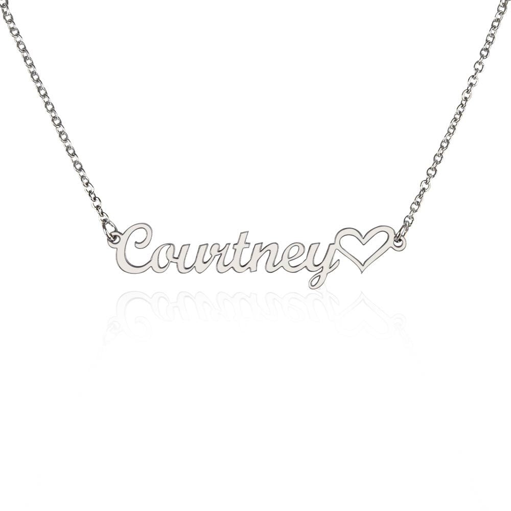 Necklace + Heart