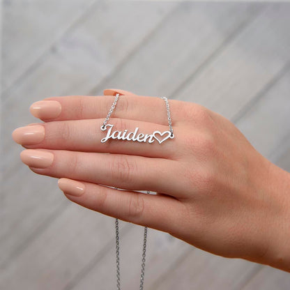 Necklace + Heart