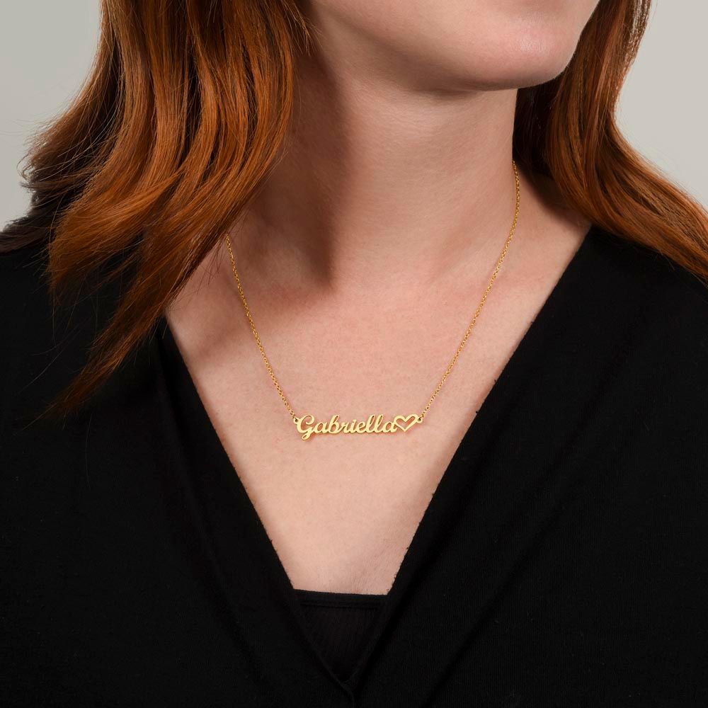 Necklace + Heart