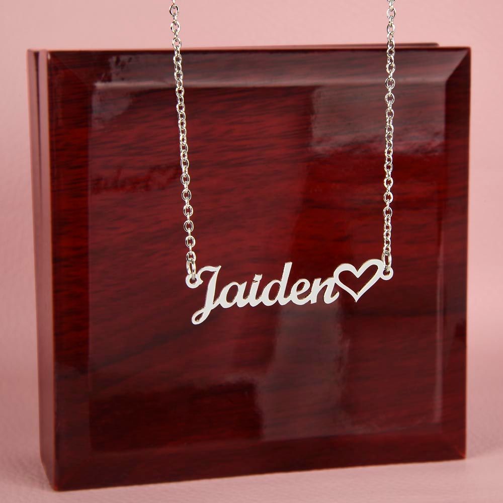 Necklace + Heart