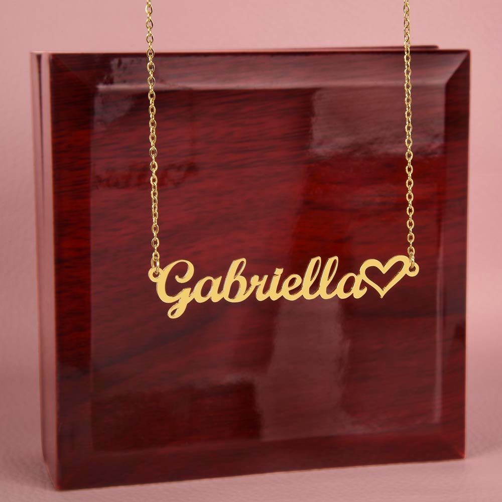 Necklace + Heart