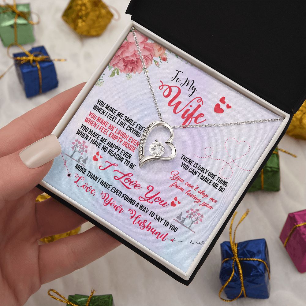 To My Wife - You Make Me Happy - Necklace