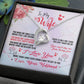 To My Wife - You Make Me Happy - Necklace